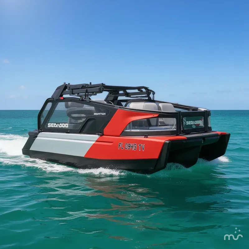 Slide: The Image of Sea-Doo Switch® Sport Compact - 170 hp Galvanized 2024 - 0