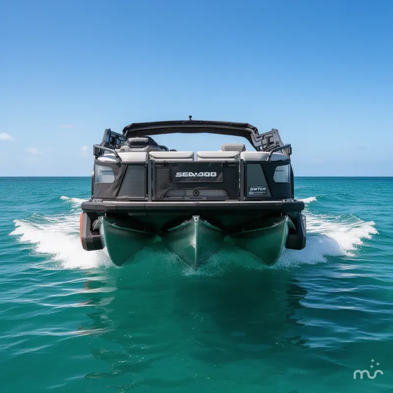 Slide: The Image of Sea-Doo Switch® Sport Compact - 170 hp Galvanized 2024 - 2