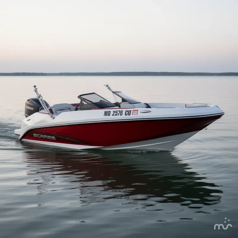 Slide: The Image of Scarab 165ID Jet Boat 2023 - 1