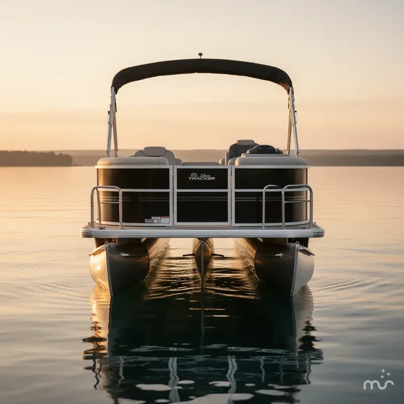Slide: The Image of Sun Tracker PARTY BARGE 22 XP3 w/200HP 4 Stroke 2026 - 3