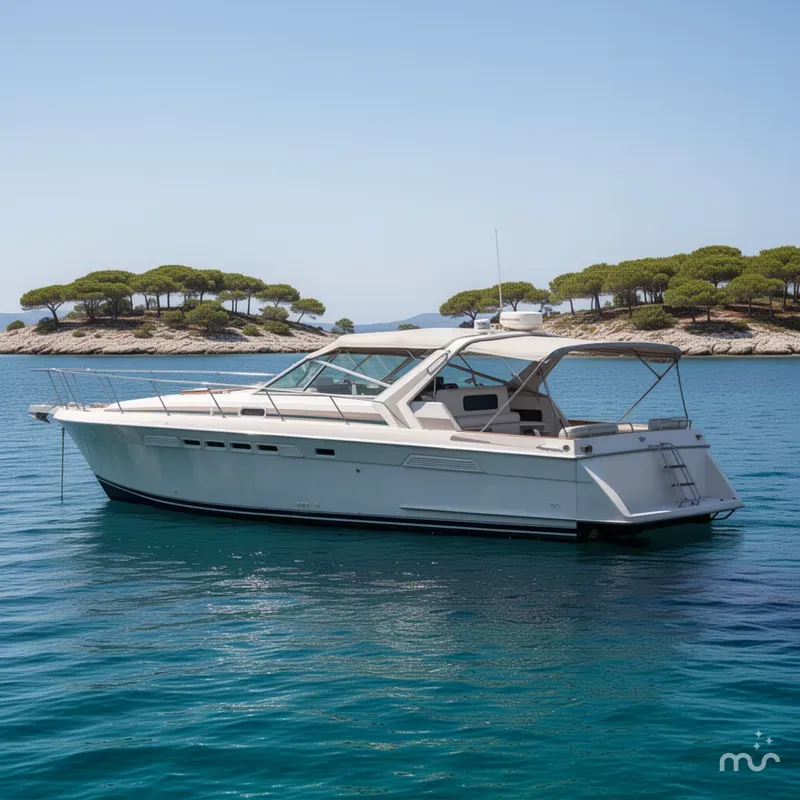 Slide: The Image of Chris-Craft 336 Amerosport 1987 - 2
