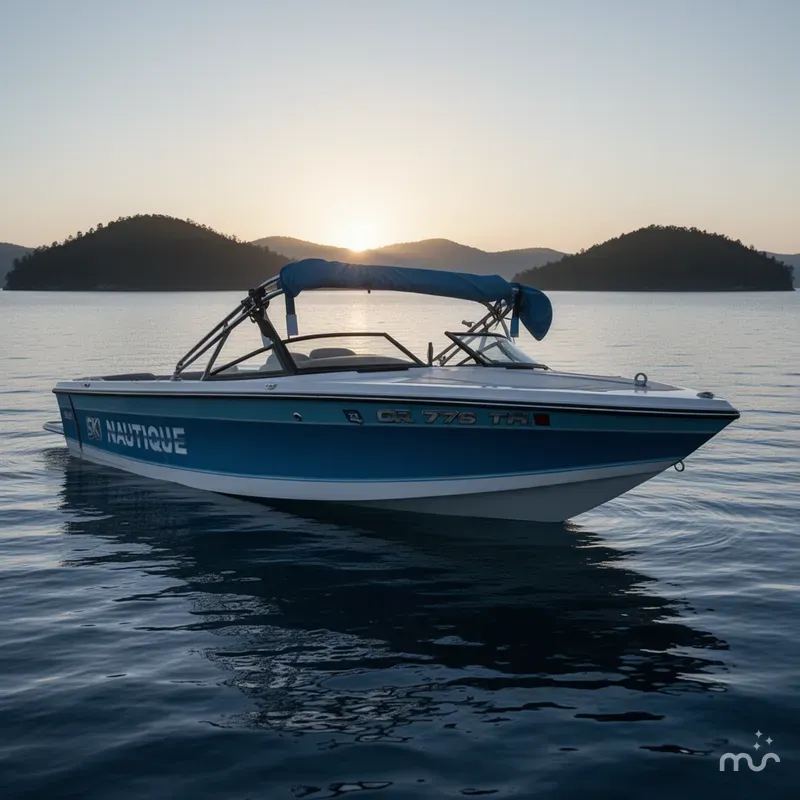 Slide: The Image of Correct Craft Ski Nautique 196 1991 - 0