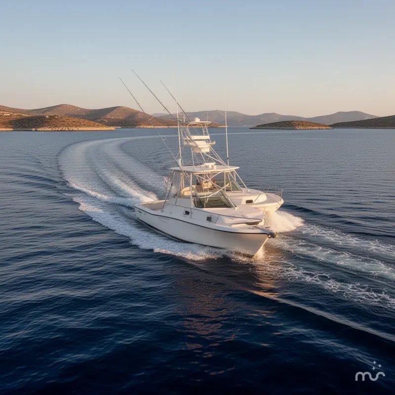 Slide: The Image of Boston Whaler 34 Defiance 2000 - 1