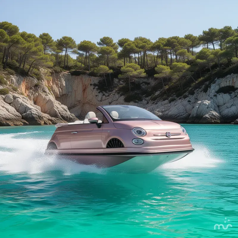 Slide: The Image of Fiat Fiat 500 Rose Gold 2026 - 2