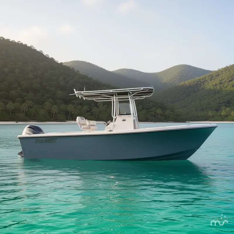 Slide: The Image of Parker Marine 23SE Center Console 2025 - 2