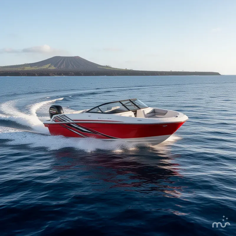Slide: The Image of Bayliner VR4 Bowrider OB 2025 - 2