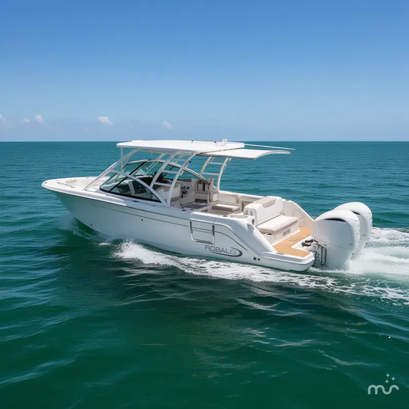 Slide: The Image of Robalo R317 Dual Console 2024 - 1