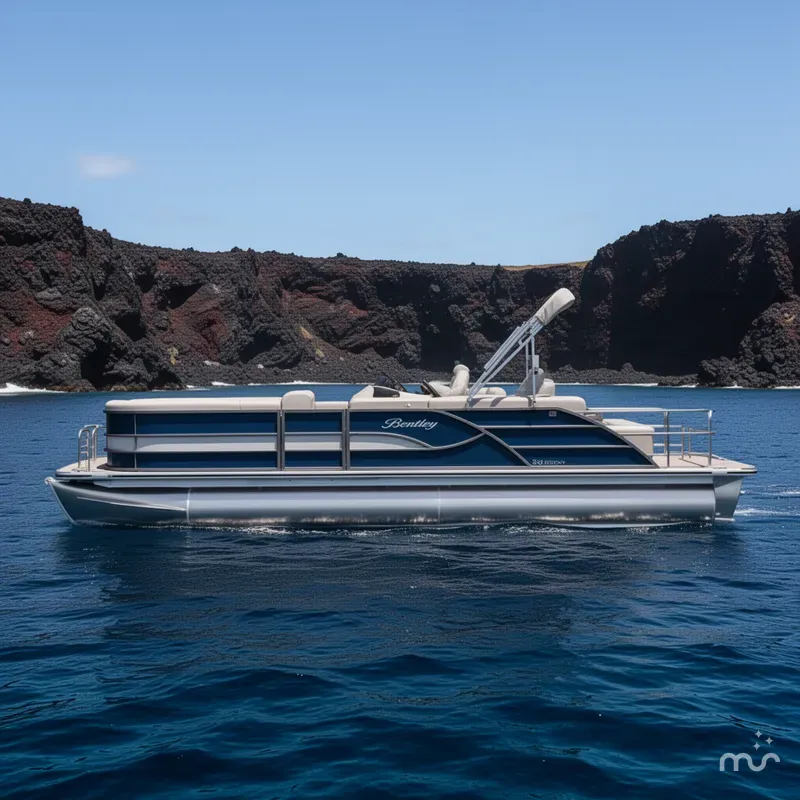 Slide: The Image of Bentley Pontoons Legacy 243 Swingback DC EXT 2026 - 2