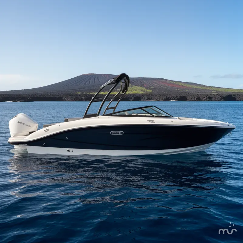 Slide: The Image of Sea Ray SPX 210 Outboard 2026 - 2
