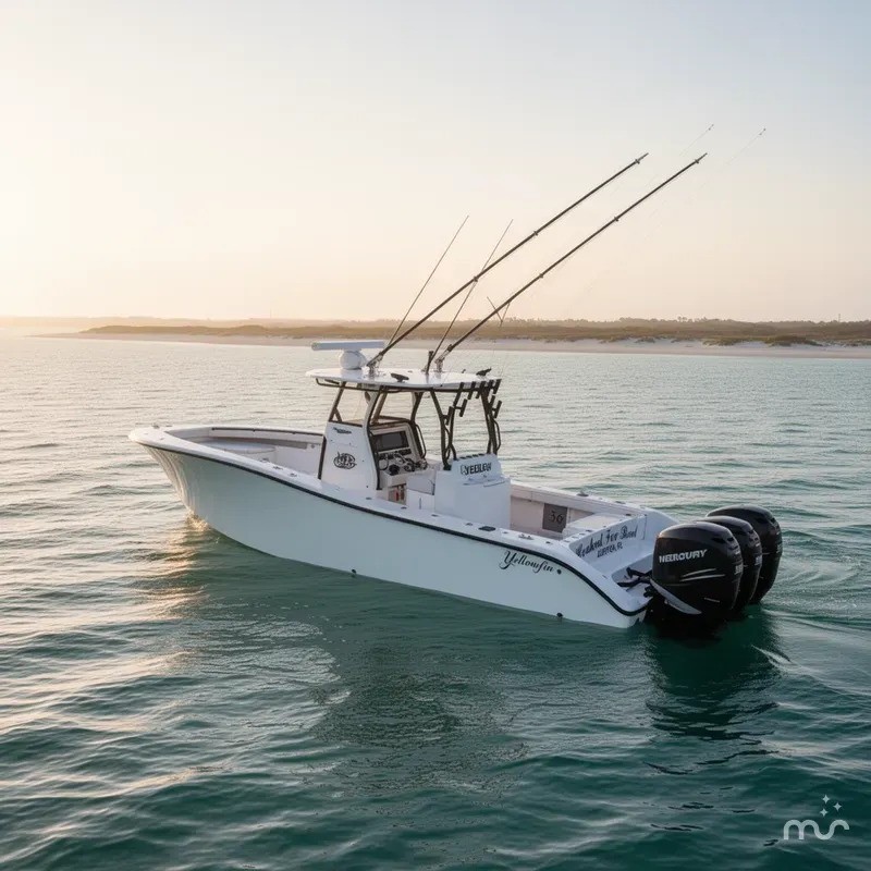 Slide: The Image of Yellowfin 36 Offshore 2017 - 1