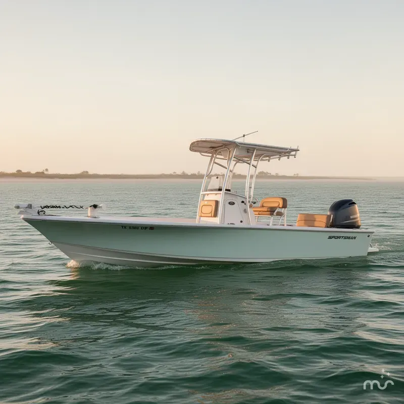 Slide: The Image of Sportsman Masters 247 Bay Boat 2015 - 1