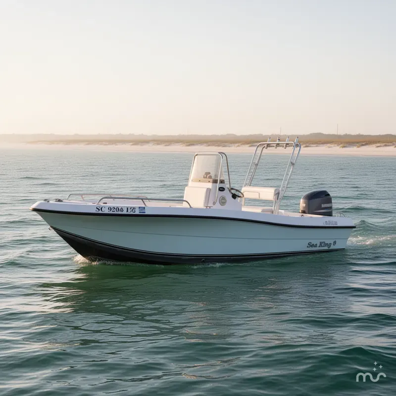 Slide: The Image of Sea King 180 Center Console 2008 - 2