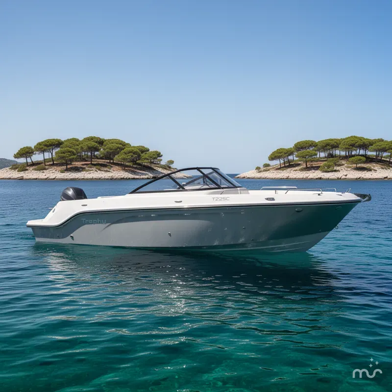 Slide: The Image of Bayliner Trophy T22SC 2025 - 2