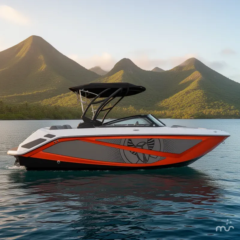 Slide: The Image of Scarab 210 LX Wake 2026 - 2