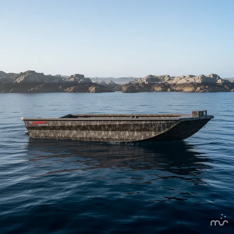 Slide: The Image of Reaper Boats 756 Step Transom 2026 - 2