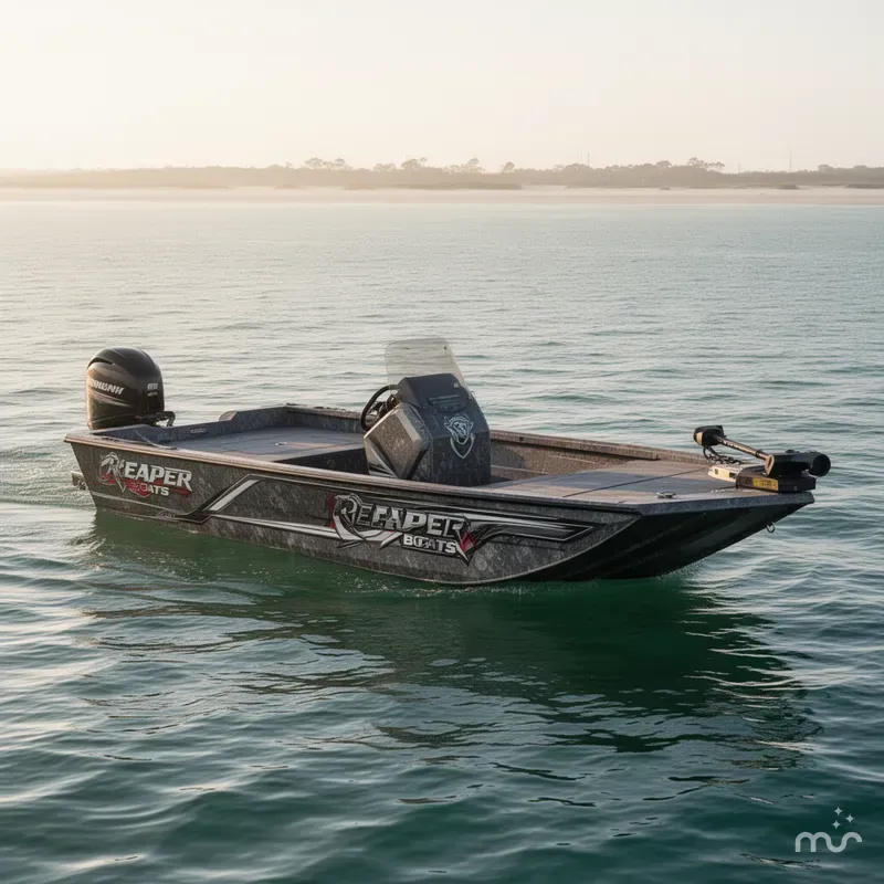 Slide: The Image of Reaper Boats 656 656 STEP TRANSOM 2026 - 1