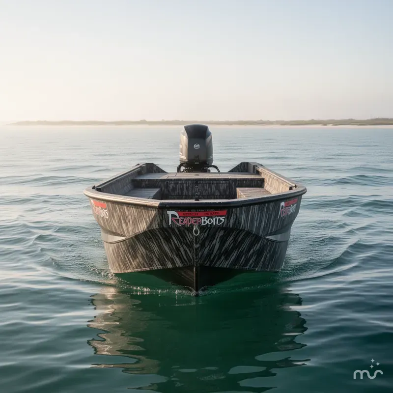 Slide: The Image of Reaper Boats 756 STEP TRANSOM 2026 - 2