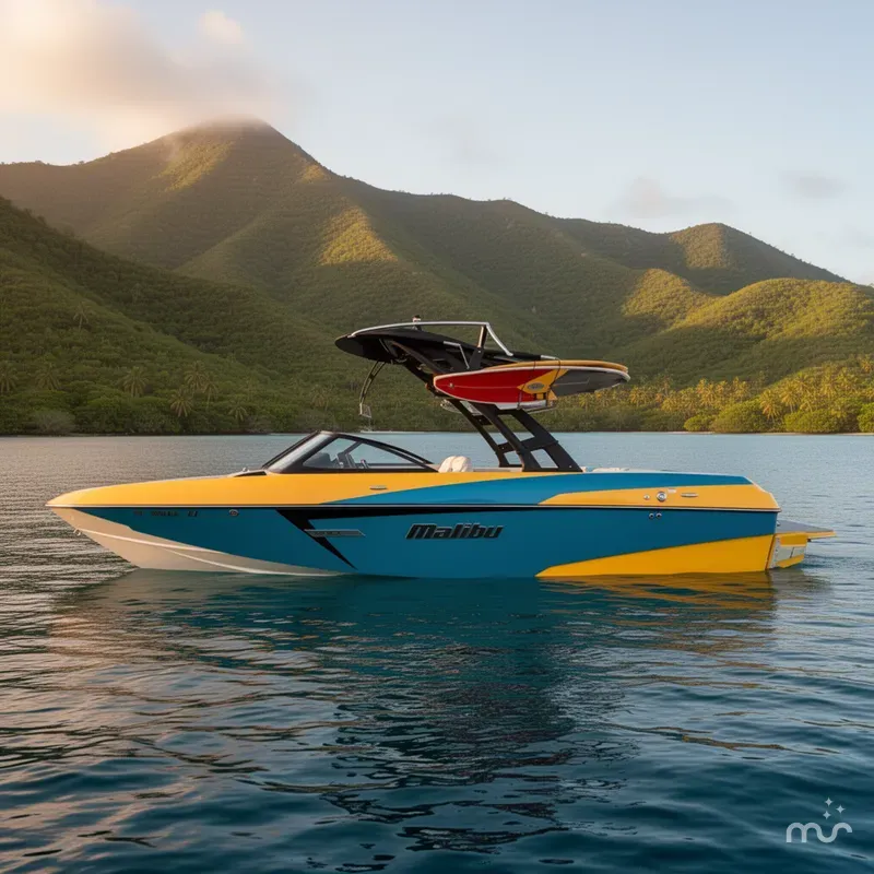 Slide: The Image of Malibu Wakesetter 22 VLX 2015 - 2