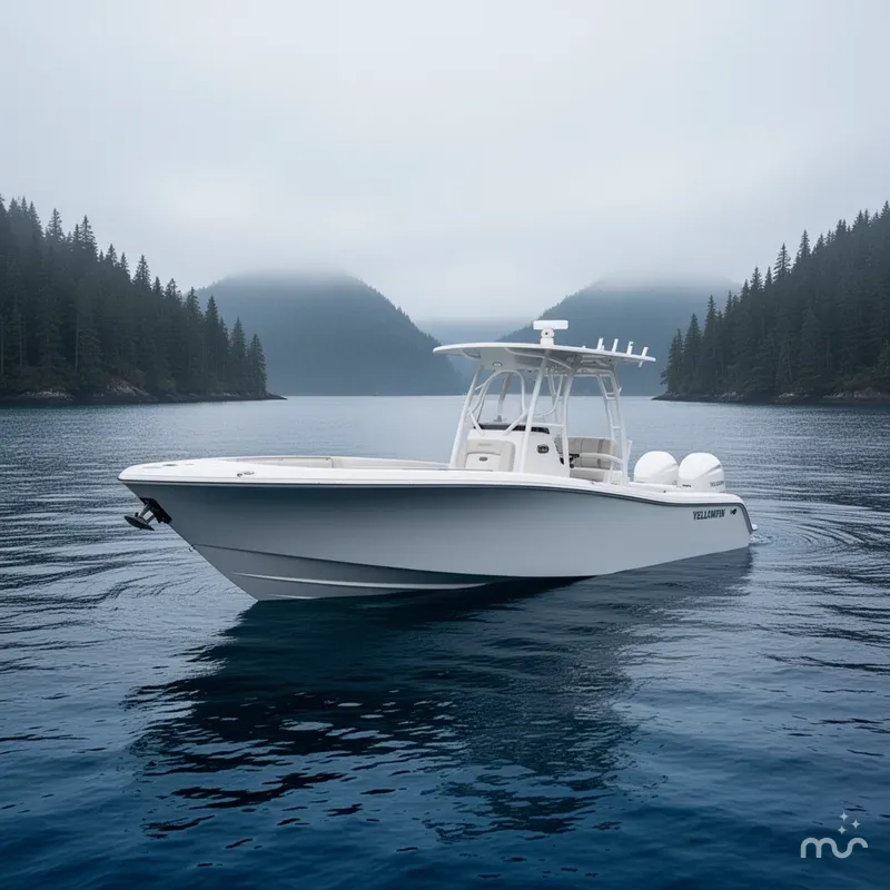 Slide: The Image of Yellowfin 26 Hybrid 2026 - 2