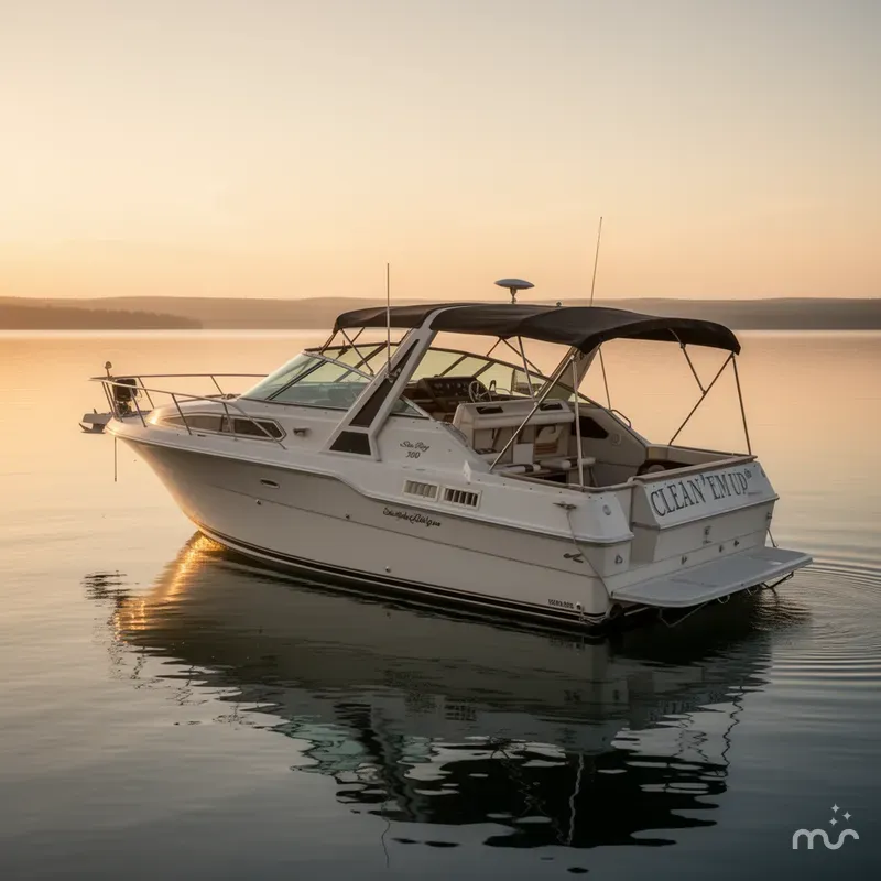 Slide: The Image of Sea Ray 300 Sundancer 1987 - 2