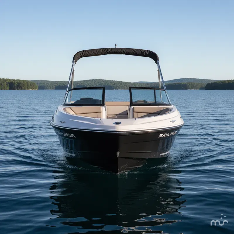 Slide: The Image of Bayliner VR4 Bowrider I/O 2025 - 2