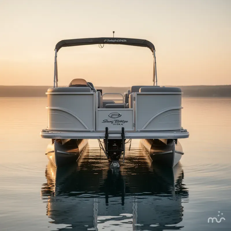 Slide: The Image of Party Barge 20 DLX 2026 - 2