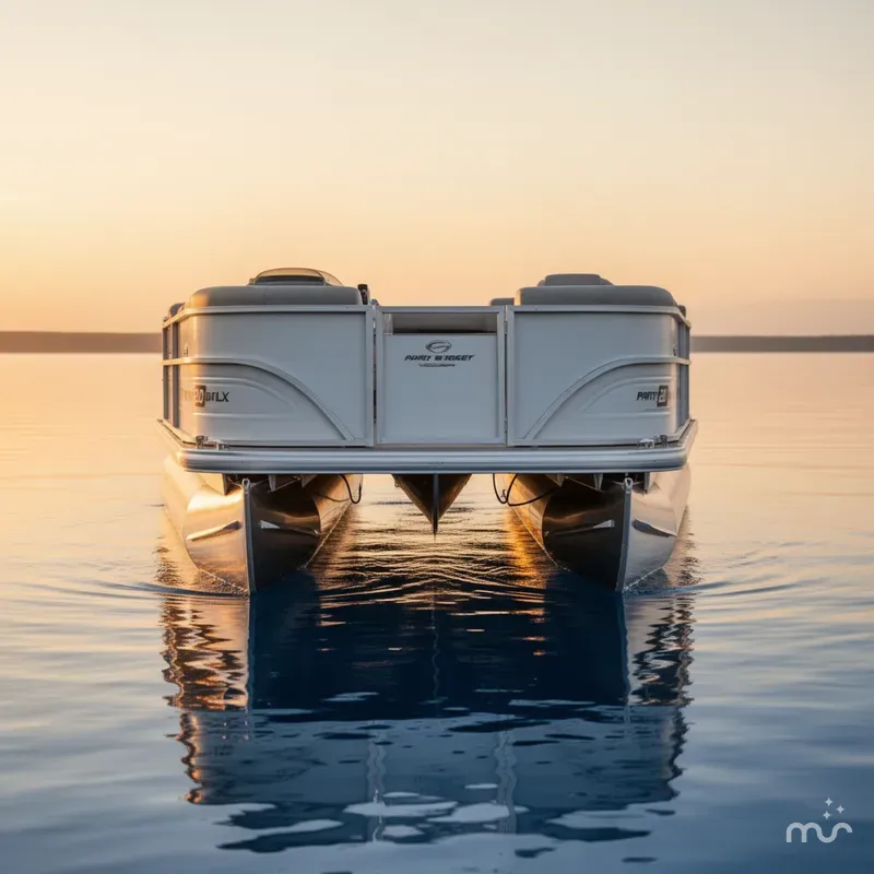Slide: The Image of Party Barge 20 DLX 2026 - 3