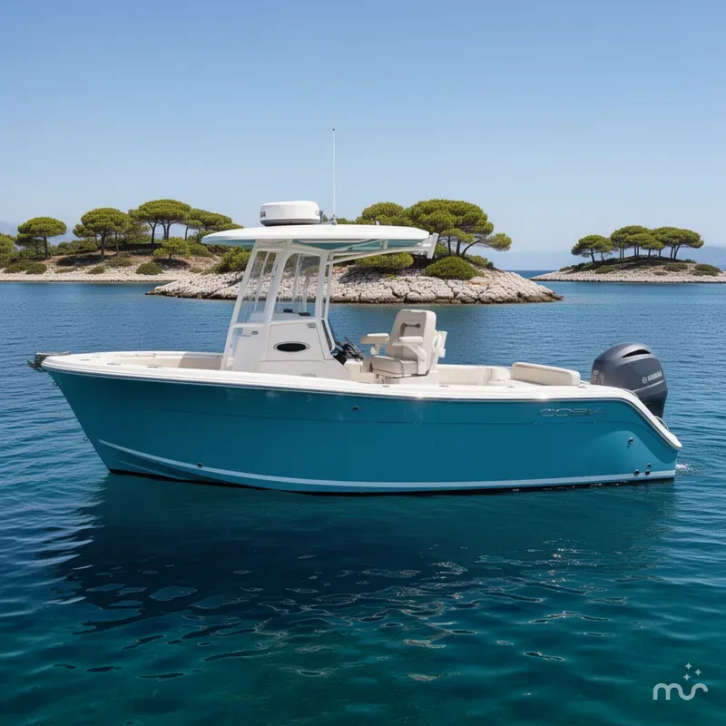 Slide: The Image of Cobia 280 Center Console 2023 - 2