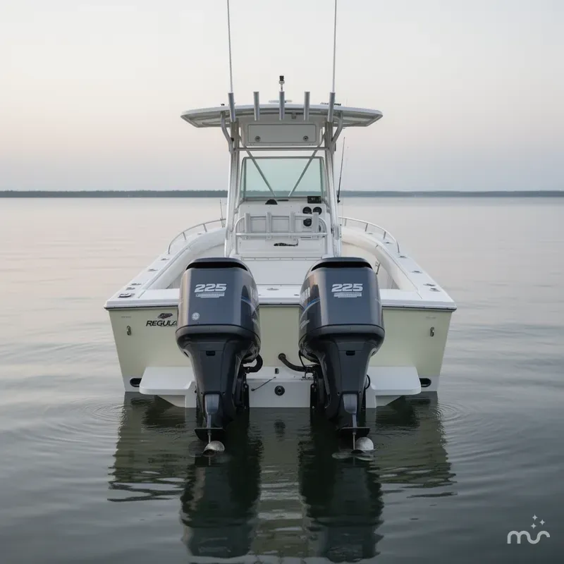 Slide: The Image of Regulator Marine 26 Forward Seating 2004 - 2