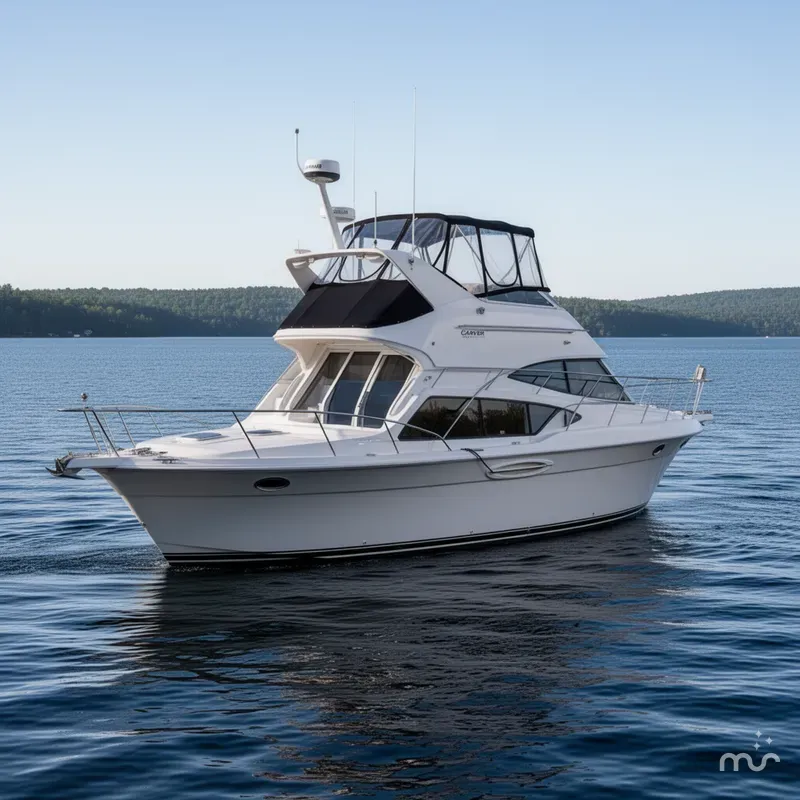Slide: The Image of Carver Yachts 360 Sport Sedan 2003 - 0