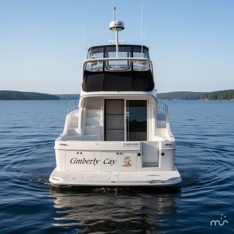 Slide: The Image of Carver Yachts 360 Sport Sedan 2003 - 2