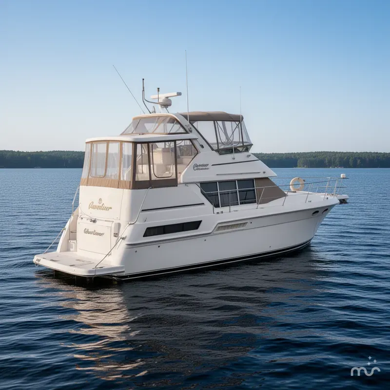 Slide: The Image of Carver 355 Motor Yacht 1997 - 1