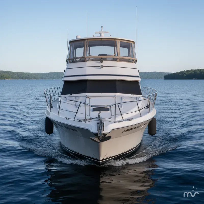 Slide: The Image of Carver 355 Motor Yacht 1997 - 2