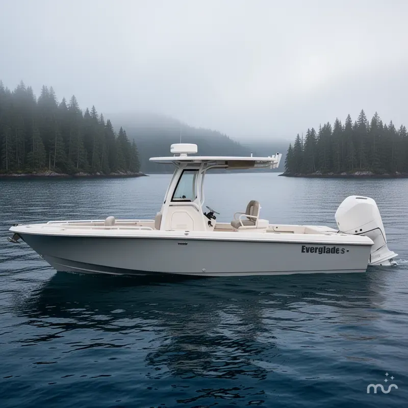 Slide: The Image of Everglades 253 Center Console 2026 - 2