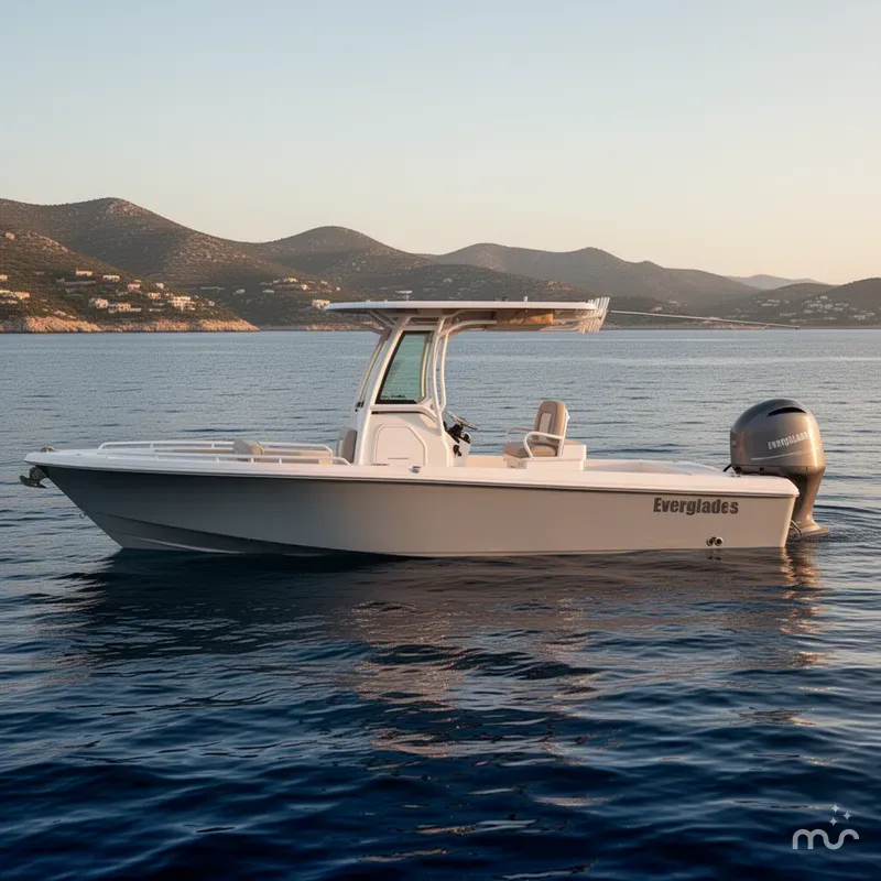 Slide: The Image of Everglades 253 Center Console 2026 - 2