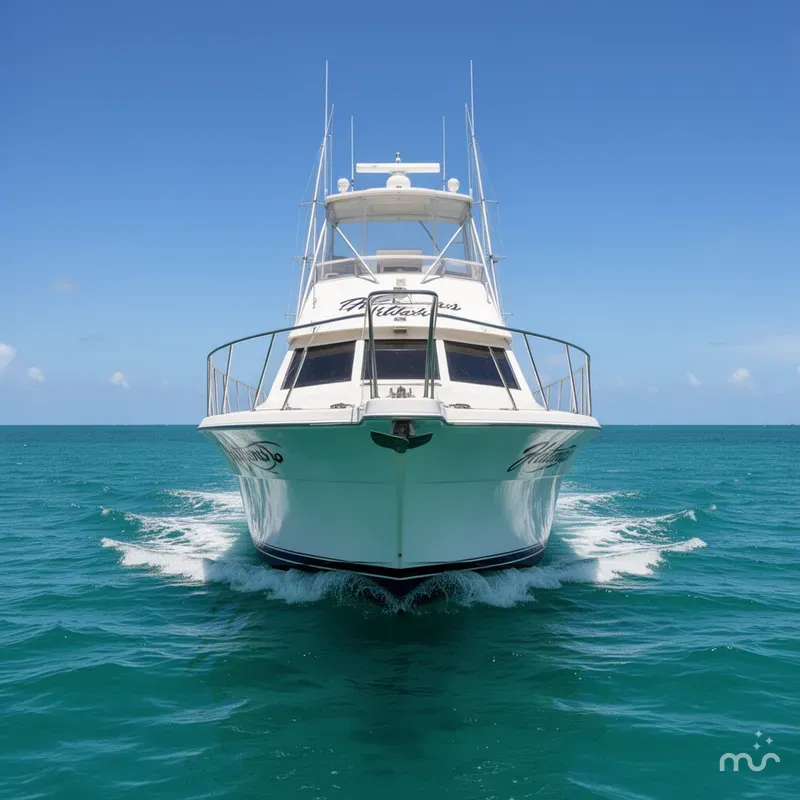 Slide: The Image of Hatteras 39 Sport Express 1998 - 2