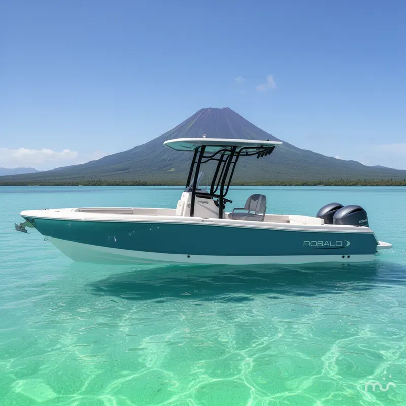 Slide: The Image of Robalo Cayman 226 In Stock Trailer Included 2026 - 2