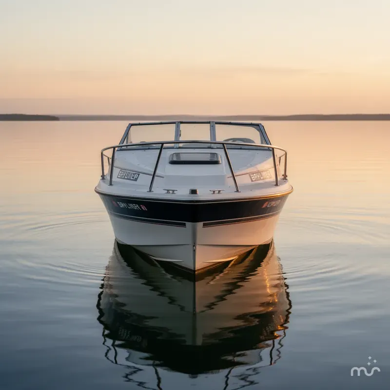 Slide: The Image of Bayliner 1952 Capri Cuddy 1996 - 0