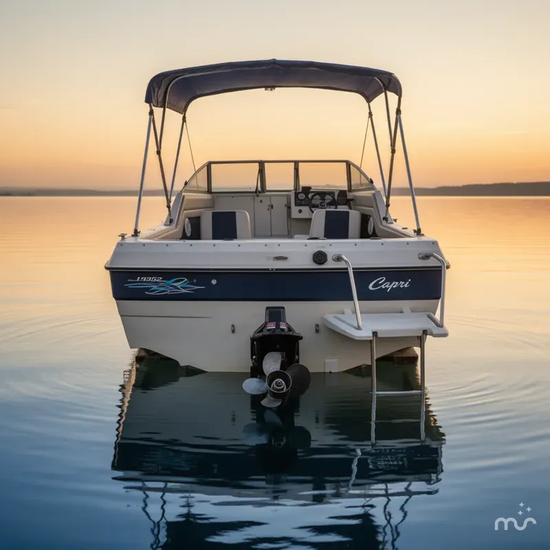 Slide: The Image of Bayliner 1952 Capri Cuddy 1996 - 2