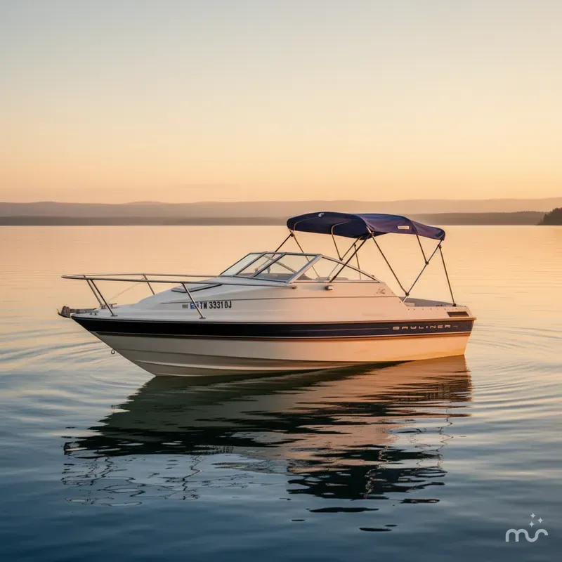 Slide: The Image of Bayliner 1952 Capri Cuddy 1996 - 3