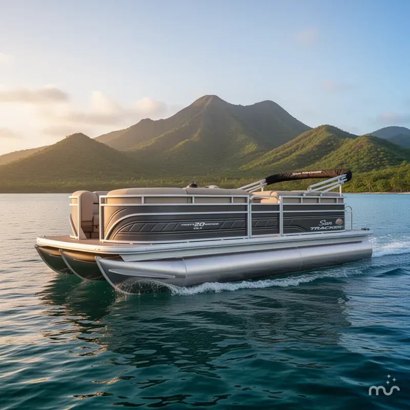 The Image of Sun Tracker Party Barge 20 DLX 2026 - 0