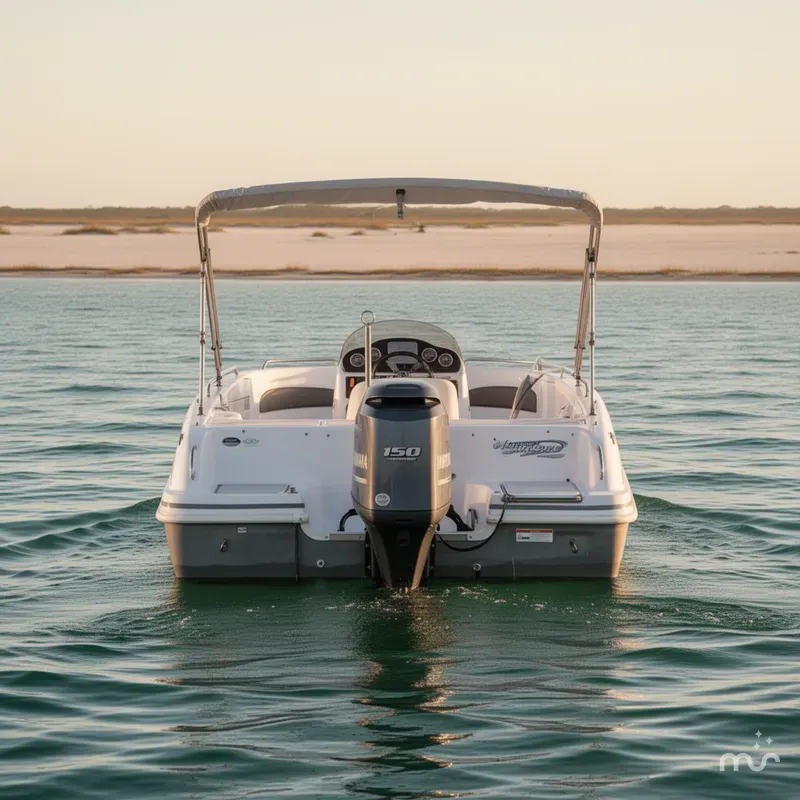 Slide: The Image of Hurricane SunDeck Sport 201 OB 2013 - 3