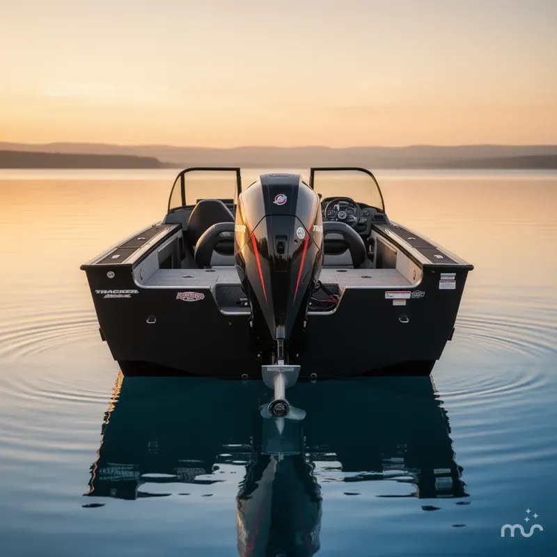 Slide: The Image of Tracker Targa V-19 Walk-Thru w/225HP Pro-XS 2026 - 2