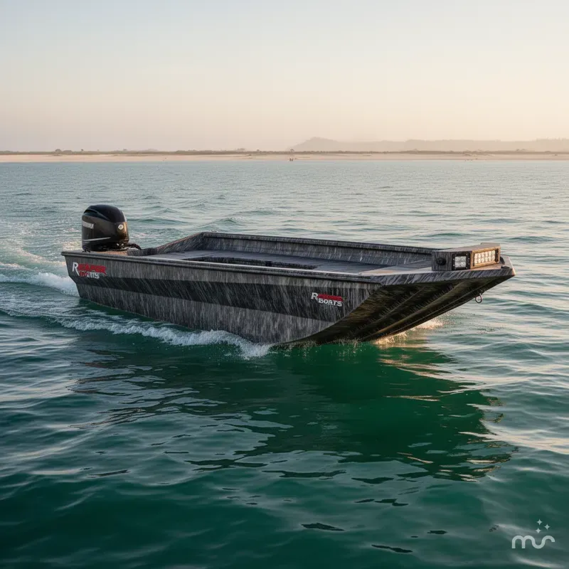 Slide: The Image of Reaper Boats 656 656 STEP TRANSOM 2026 - 1