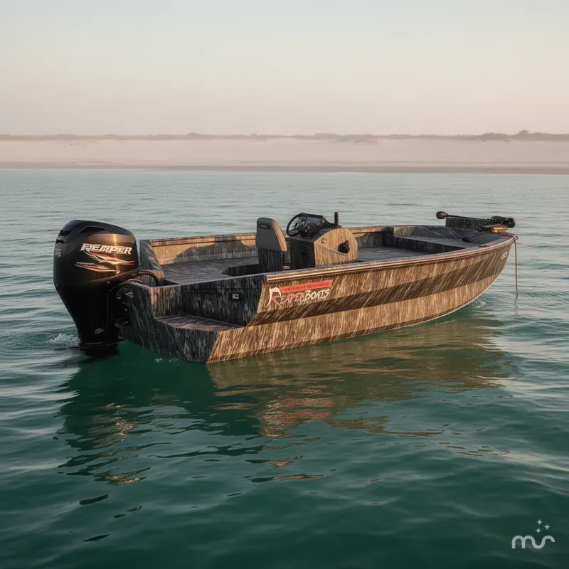 Slide: The Image of Reaper Boats 656 656 STEP TRANSOM 2026 - 2