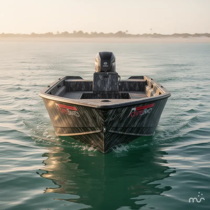 Slide: The Image of Reaper Boats 656 656 STEP TRANSOM 2026 - 2