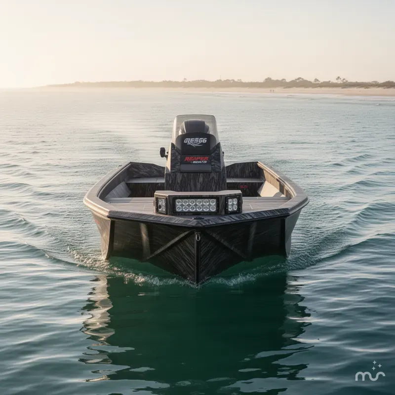 Slide: The Image of Reaper Boats 656 656 STEP TRANSOM 2026 - 1