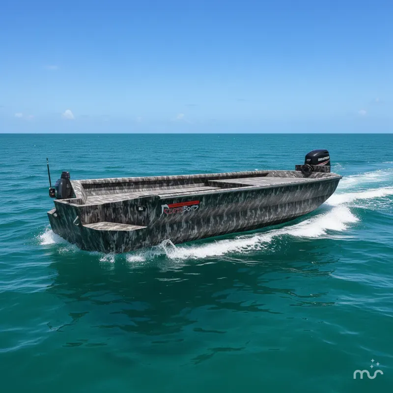 Slide: The Image of Reaper Boats 756 STEP TRANSOM 2026 - 1