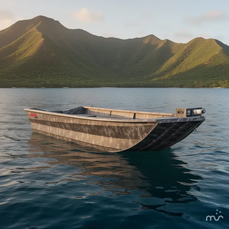 Slide: The Image of Reaper Boats 756 Step Transom 2026 - 2