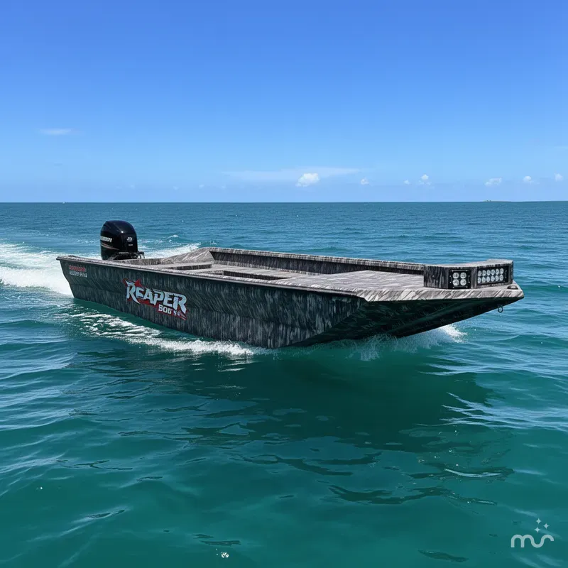 Slide: The Image of Reaper Boats 756 STEP TRANSOM 2026 - 0